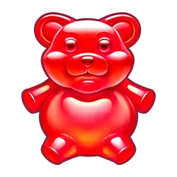 Red gummy bear symbol