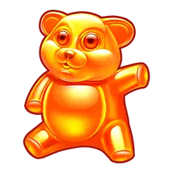 Orange gummy bear symbol
